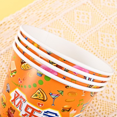 打包盒外卖桶打包欢乐全家桶鸡翅桶炸鸡零食拼盘纸桶支持定制logo图2