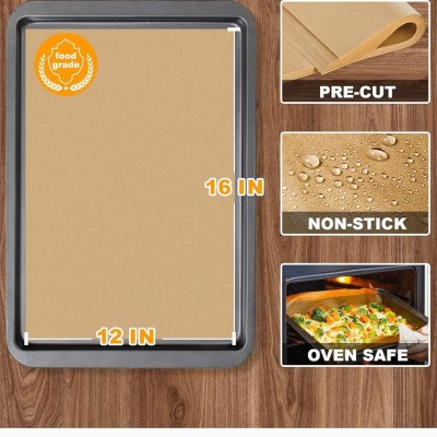 长方形亚马逊羊皮纸烘焙纸 硅油纸防油纸 烧烤纸 蒸笼纸图2