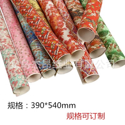 和风友禅纸 花纸 彩色复古礼物礼盒包装纸 折纸鹤折纸 牛皮纸图4