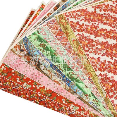 和风友禅纸 花纸 彩色复古礼物礼盒包装纸 折纸鹤折纸 牛皮纸图5