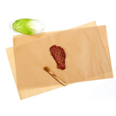 新款硅油纸 户外家用食品级烧烤纸烤箱烘焙纸烤箱烤肉纸厂家批发图2