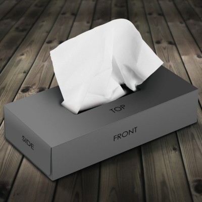 厂家直销纸质抽纸盒创意特制家庭酒店餐馆KTV一次性抽纸盒图2