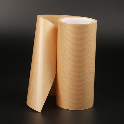 食品级单光条纹本色牛皮纸防潮木浆牛皮包装纸卷筒本色鸡皮纸40g图3