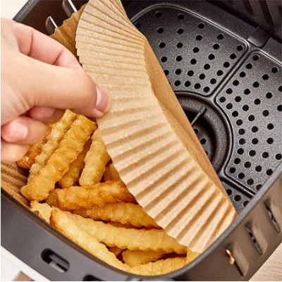 空气炸锅一次性食品垫纸懒人方便节省干净清洁圆形不粘防水防油图2