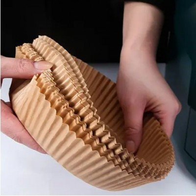 食品烘焙双面硅烤面包烤鸡空气炸锅专用一次性安全可降解食品级纸图2