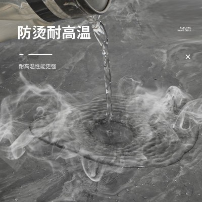 仿瓷砖浴室墙贴纸卫生间遮丑装饰防水防潮厨房防油自粘大理石墙纸图2