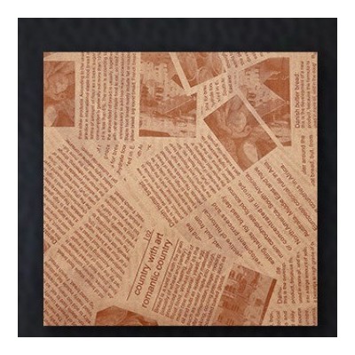 美式防油纸垫纸食品包装纸英文吸油纸炸鸡隔油纸小吃披萨垫盘用纸图3