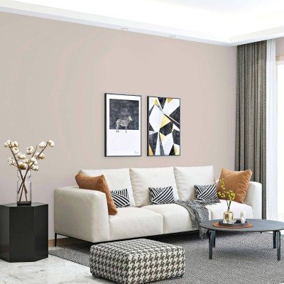 轻奢北欧纯色羊绒无缝墙布家装主材批发卧室客厅电视背景墙壁布图2