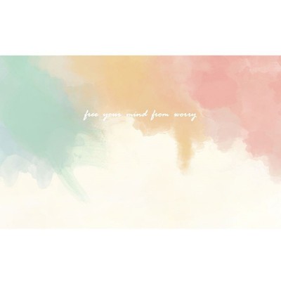 北欧ins风渐变壁纸2025新款彩色客厅卧室美容院艺术电视背景墙纸图5