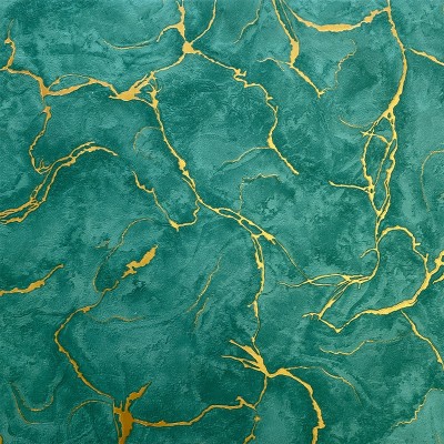 轻奢简约金色线大理石肌理水波纹纹理背景墙纸卧室客厅装饰壁纸图4