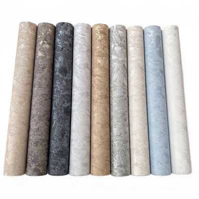 简约色素斑驳纹理墙纸卧室客厅餐厅玄关服装店酒店电视背景墙壁纸图5