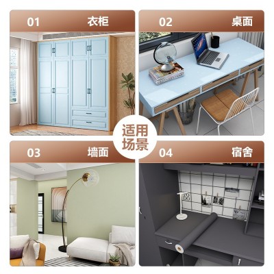 墙纸自粘防水防潮壁纸房间卧室出租房墙面背景墙壁墙贴纸遮丑防霉图3
