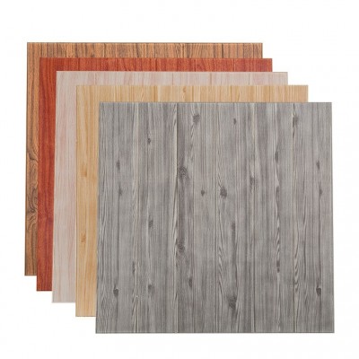 厂家现货自粘3d立体花纹墙贴 木纹泡沫墙纸客厅卧室天花板背景墙图5