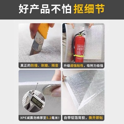 墙纸布自粘衣柜子家具门贴纸桌子翻新贴防潮自贴壁纸纯色墙咔布图4