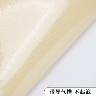 B1阻燃韩国木纹贴纸酒店展柜PVC自粘贴膜家具翻新造型膜波音软片图3