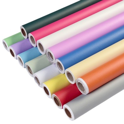 跨境自粘墙纸PVC素色彩色背景墙即时贴展柜宿舍客厅卧室壁纸批发图5