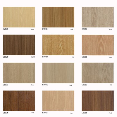 特厚pvc木纹墙纸装饰贴膜韩国自粘阻燃波音软片展柜展会翻新贴纸图4