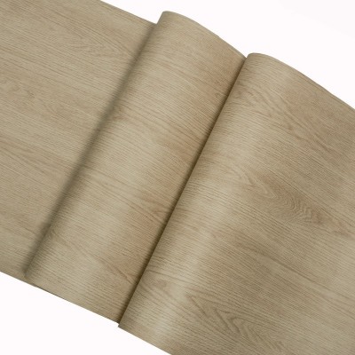 特厚pvc木纹墙纸装饰贴膜韩国自粘阻燃波音软片展柜展会翻新贴纸图5