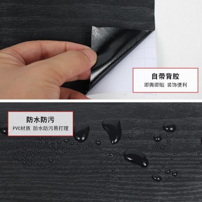 木纹门框包边贴自粘踢脚线木门翻新修复补洞遮丑破损修补贴纸跨境图2