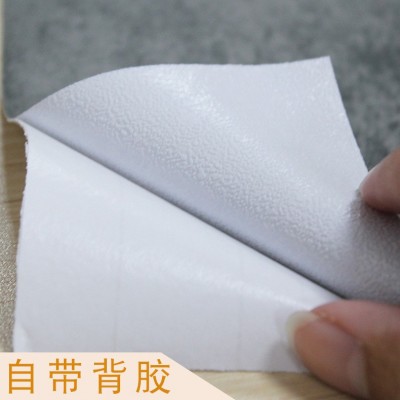 墙纸自粘批发水泥灰复古防水墙贴纸工业风展厅背景墙壁纸波音软片图2