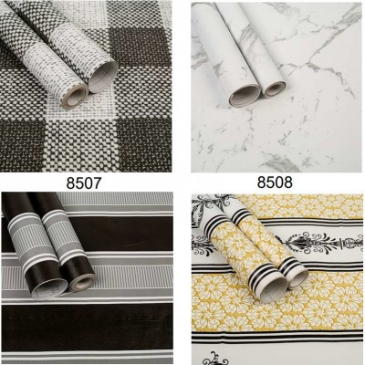 工厂直销PVC自粘小墙纸墙贴背景卡通卧室简约现代防水加厚贴纸图4