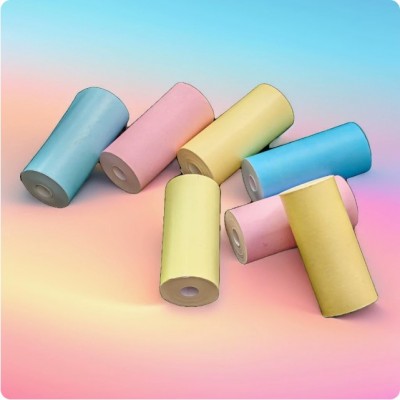 喵喵机打印纸57X30热敏纸57X30错题收银不含双酚彩色热敏纸厂批发