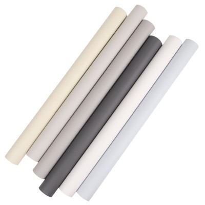 自粘墙纸自粘pvc纯色加厚卧室防水防潮直播背景自粘批发壁 纸素色图5