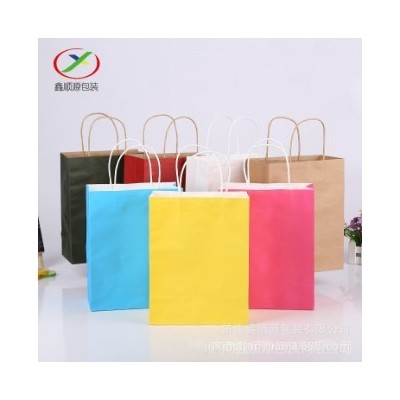 厂家直销方底牛皮食品纸袋牛皮纸袋手提纸袋定制一次性外卖打包袋  一年内 <10 个成交图2