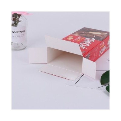 批发包装盒定 做白卡纸盒印刷化妆品彩盒定 制食品包装盒瓦楞加工图2