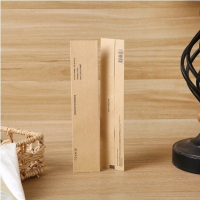 餐具包装袋一次性筷子淋膜牛皮包装纸袋外卖酒店刀叉勺筷子套批发图2