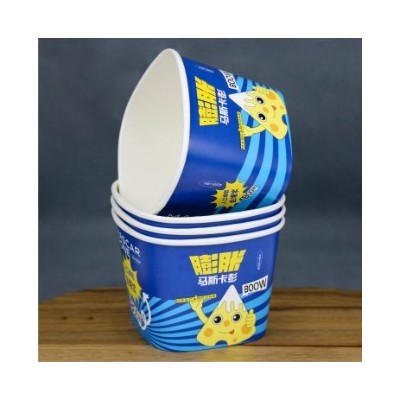 膨胀马斯卡彭纸碗生巧脏脏包装盒生椰拿铁甜品纸杯烘焙蛋糕包装盒图2