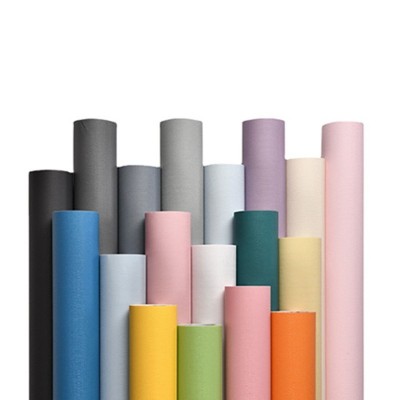 自粘纯色墙纸卧室自沾高级感墙贴防水防潮宿舍装饰壁纸温馨背景墙图5