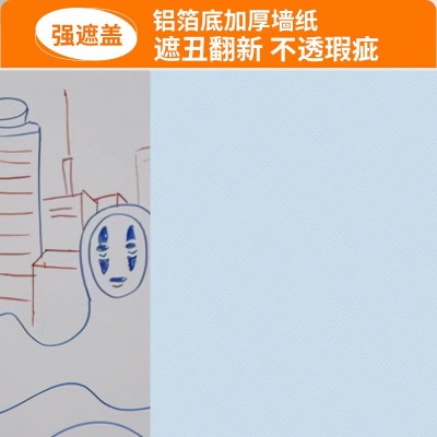 墙纸壁纸自粘防水防潮宿舍家用墙贴卧室房间背景墙面翻新墙壁贴纸图3