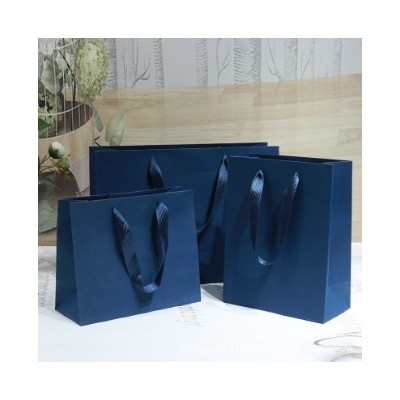 牛皮纸袋 服装购物袋包装袋 茶叶礼品袋现货批发手提纸袋图2