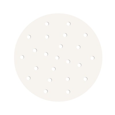 一次性蒸笼纸圆形加厚蒸包子馒头家用空气炸锅烤箱硅油纸笼屉垫纸图5