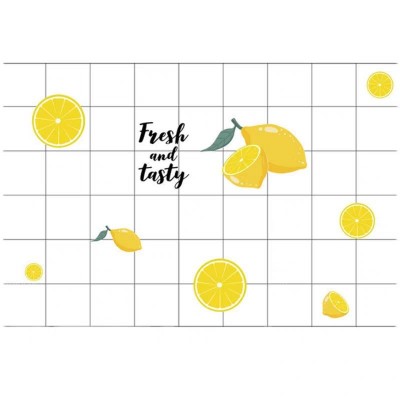 厨房贴纸防油耐高温家用墙面装饰墙纸自粘防水防潮墙贴加厚壁纸图5