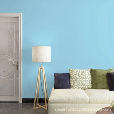 纯色墙纸防水防潮自粘pvc宿舍卧室壁纸温馨客厅背景墙贴跨境出口图4
