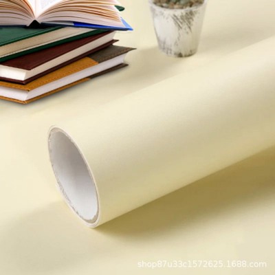 马卡龙墙纸自粘防水防潮宿舍墙贴温馨卧室网红背景墙壁纸即时贴图2