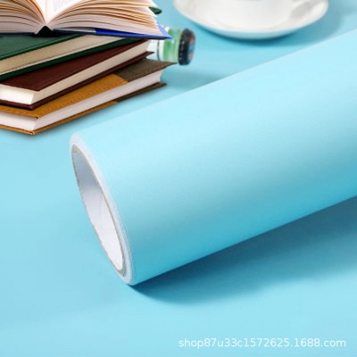 马卡龙墙纸自粘防水防潮宿舍墙贴温馨卧室网红背景墙壁纸即时贴图4