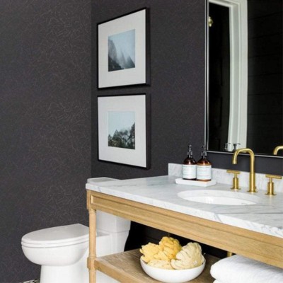 亚马逊热卖墙纸自粘纯色蚕丝纹加厚防水墙贴卧室客厅美化装饰壁纸图3