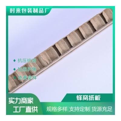 东莞蜂窝纸板厂家 家具内垫防撞缓冲蜂窝纸卡 抗压冲孔蜂窝板图2