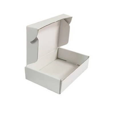 厂家供应BE瓦楞飞机包装盒快递货物打包纸盒白色物流收纳纸箱图2