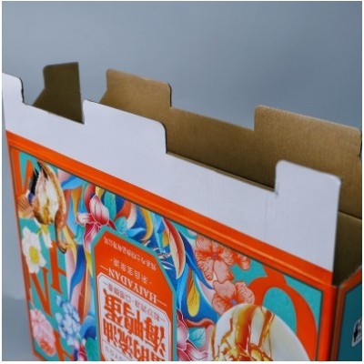 土特产包装盒通用礼盒空盒农家味道鸭蛋礼品瓦楞盒走亲访友礼品盒图2