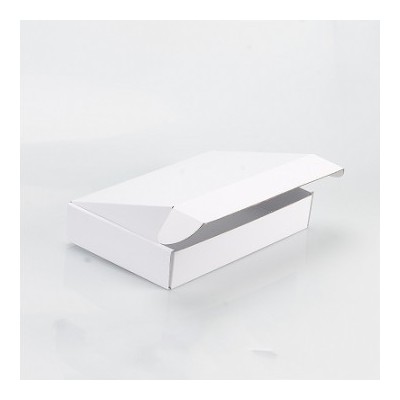 小盲盒现货双面白盒服装内衣袜子盒飞机盒批发纸盒包装快 递彩盒子图2