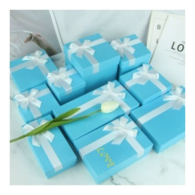 厂家定 制蝴蝶结生日香水包装礼盒精美新娘伴手礼口红化妆品彩盒图2
