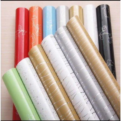 珠光烤漆膜自粘PVC贴纸波音软片橱柜衣柜家具翻新壁纸厨房防油图4