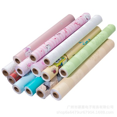 柜子桌面家具翻新贴纸衣橱柜桌子自粘白色墙纸衣柜门厨房改造壁纸图5