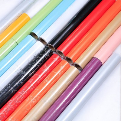 加厚自粘防水墙纸珠光烤漆家具翻新贴纸壁纸衣柜橱柜桌子装饰贴纸