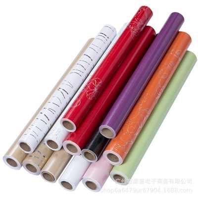 加厚自粘防水墙纸珠光烤漆家具翻新贴纸壁纸衣柜橱柜桌子装饰贴纸图5