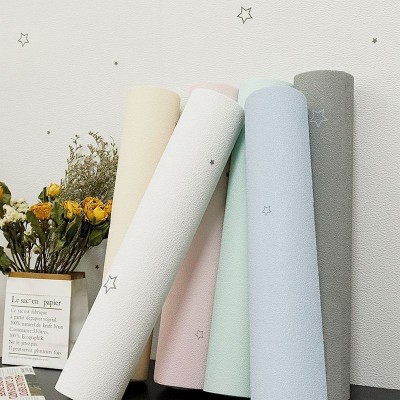 3d立体泡沫墙纸自粘硅藻泥墙贴客厅卧室温馨纯色壁纸墙面装饰图3